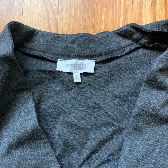 Charlotte Russe Dark Grey Blazer - Picture 4 of 4